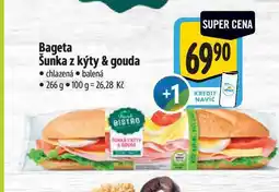 Albert Bageta Šunka z kýty & gouda nabídka