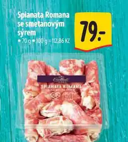Albert Spianata Romana se smetanovým sýrem nabídka