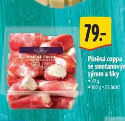 Albert Plněná coppa se smetanovým sýrem a fíky nabídka