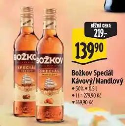 Albert Božkov Speciál Kávový/Mandlový nabídka