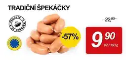 ZEMAN TRADIČNÍ ŠPEKÁČKY nabídka