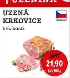 RABBIT řeznictví UZENÁ KRKOVICE bez kosti nabídka