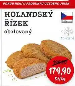 RABBIT řeznictví HOLANDSKÝ ŘÍZEK obalovaný nabídka