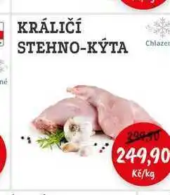 RABBIT řeznictví KRÁLIČÍ STEHNO-KÝTA nabídka