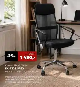 Jamall Kancelářská židle ka-e305 grey nabídka