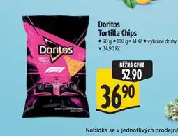 Albert Doritos Tortilla Chips nabídka