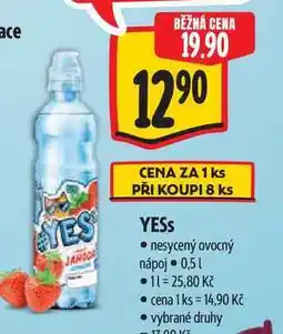 Albert YESS nesycený ovocný nápoj 0,51 nabídka