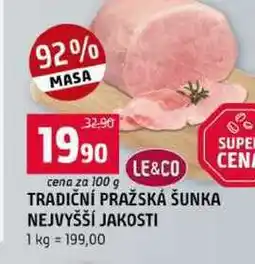 Terno TRADIČNÍ PRAŽSKÁ ŠUNKA NEJVYŠŠÍ JAKOSTI nabídka