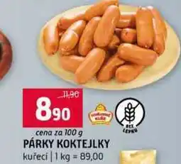 Terno PÁRKY KOKTEJLKY nabídka