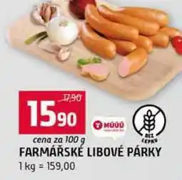 Terno FARMÁŘSKÉ LIBOVÉ PÁRKY nabídka