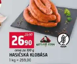 Terno HASIČSKÁ KLOBÁSA nabídka