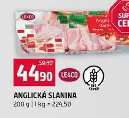 Terno LE&CO ANGLICKÁ SLANINA nabídka