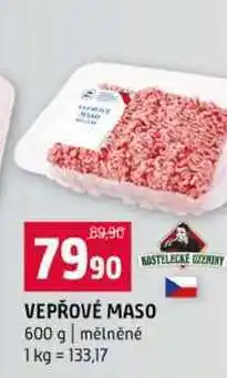 Terno VEPŘOVÉ MASO 600 g mělněné nabídka
