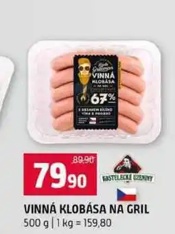 Terno VINNÁ KLOBÁSA NA GRIL nabídka