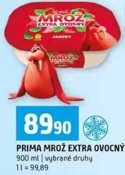 Terno PRIMA MROŽ EXTRA OVOCNÝ 900 ml vybrané druhy nabídka