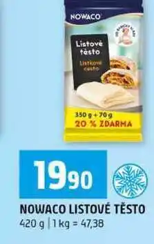 Terno NOWACO LISTOVÉ TĚSTO nabídka