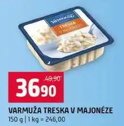 Terno VARMUŽA TRESKA V MAJONÉZE nabídka