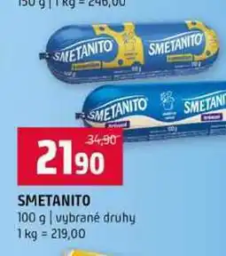 Terno SMETANITO 100 g vybrané druhy nabídka