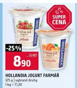 Terno HOLLANDIA JOGURT FARMÁŘ 125 g vybrané druhy nabídka