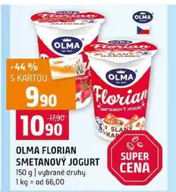 Terno OLMA FLORIAN SMETANOVÝ JOGURT 150 g vybrané druhy nabídka