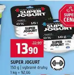 Terno SUPER JOGURT 150 g vybrané druhy nabídka