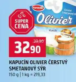 Terno KAPUCÍN OLIVIER ČERSTVÝ SMETANOVÝ SÝR nabídka
