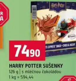 Terno HARRY POTTER SUŠENKY 126 g s mléčnou čokoládou nabídka