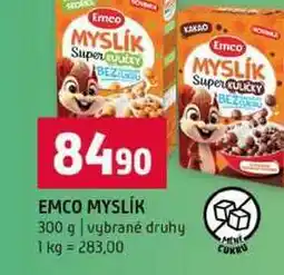 Terno EMCO MYSLÍK 300 g vybrané druhy nabídka