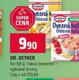 Terno DR. OETKER 53-58 g káva instantní vybrané druhy nabídka