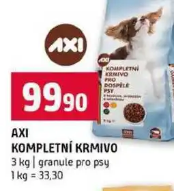 Terno AXI KOMPLETNÍ KRMIVO 3 kg granule pro psy nabídka