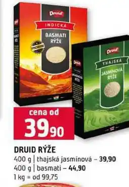 Terno DRUID RÝŽE 400 g thajská jasmínová 400 g basmati nabídka