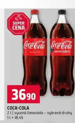 Terno COCA-COLA 2l sycená limonáda vybrané druhy nabídka