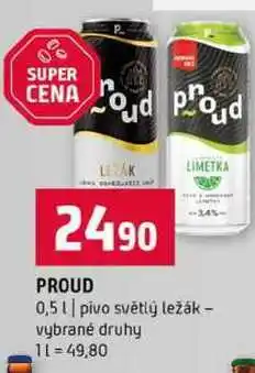 Terno Proud světlý ležák nabídka