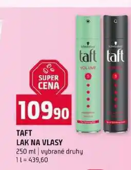 Terno TAFT LAK NA VLASY 250 ml vybrané druhy nabídka
