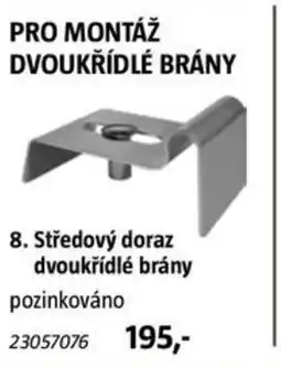 Bauhaus Pro montáž dvoukřídlé brány nabídka