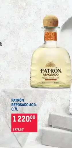 Makro Patrón reposado 40% nabídka