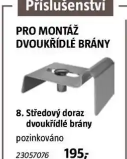 Bauhaus Příslušenství pro montáž dvoukřídlé brány nabídka