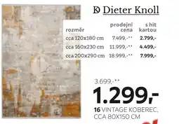 XXXLutz Vintage koberec nabídka