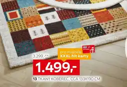 XXXLutz Tkaný koberec nabídka