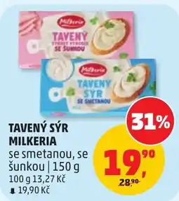 Penny Market Milkeria tavený sýr se smetanou, se šunkou nabídka