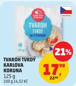 Penny Market Karlová Koruna Tvaroh tvrdý nabídka