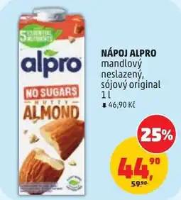 Penny Market Alpro mandlový neslazený sýrový original nabídka