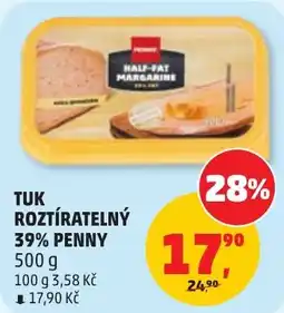 Penny Market Penny rozťíratelný tuk 39% nabídka