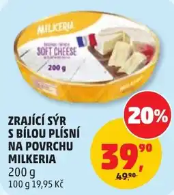 Penny Market Milkeria zrající sýr s bílou plísní na povrchu nabídka