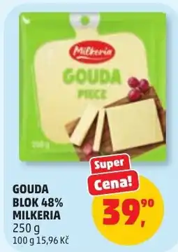 Penny Market MILKERIA gouda blok nabídka