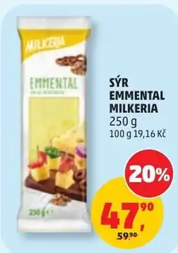 Penny Market Milkeria sýr emmental nabídka