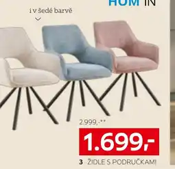 XXXLutz Hom'in židle s područkami nabídka