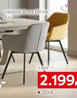 XXXLutz Vitam 4 židle nabídka