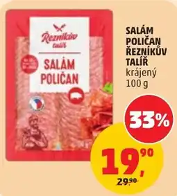 Penny Market Rezníkův talíř salám poličan nabídka