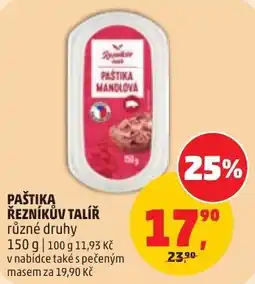Penny Market Ryzníkův Talíř Paštika Mandlová nabídka